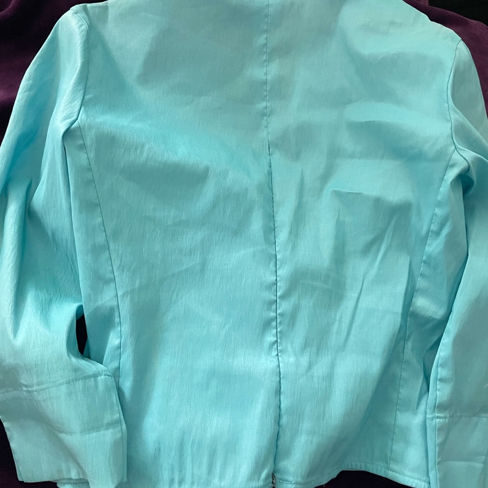 Light blue blouse